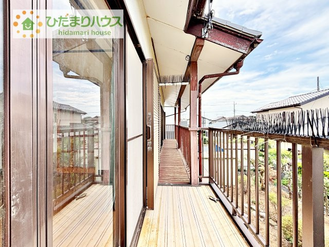 【バルコニー】 | つくば市東光台1丁目　中古戸建 | 陽当たり良好なバルコニーです＼(^o^)／