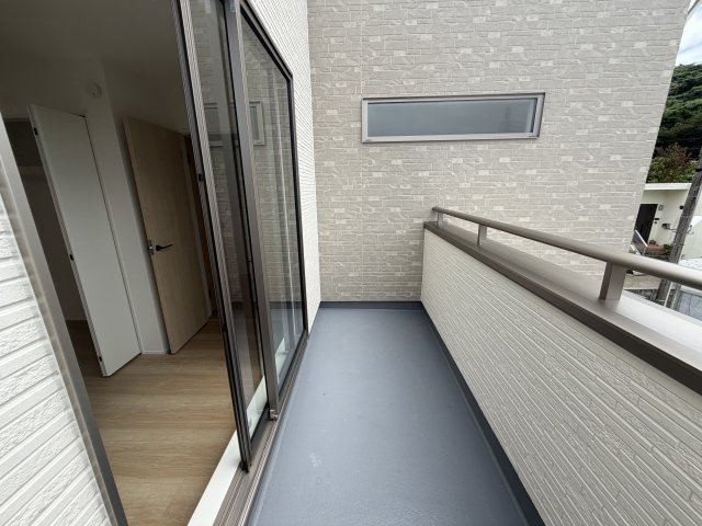 南城市大里稲嶺2期（全2棟）2号棟のバルコニー|2号棟　バルコニー♪