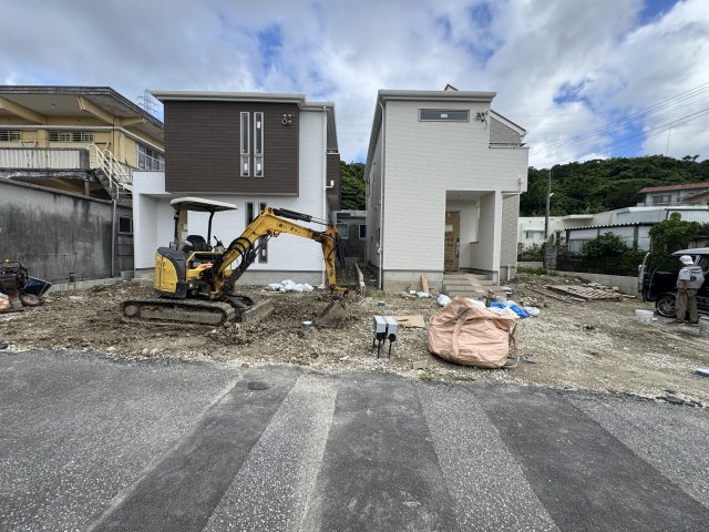 南城市大里稲嶺2期（全2棟）2号棟の外観|※2026.8.24撮影♪