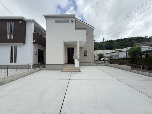 南城市大里稲嶺2期（全2棟）2号棟の外観|※2026.8.24撮影♪