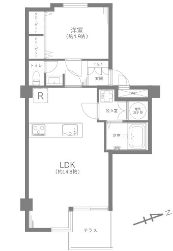 【間取り】 | ライオンズマンション碑文谷