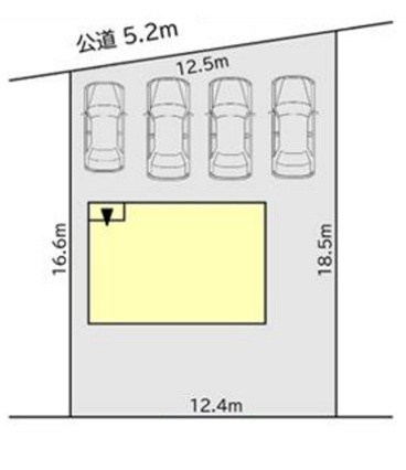 【中古戸建】行田市長野2丁目の区画図|■区画図