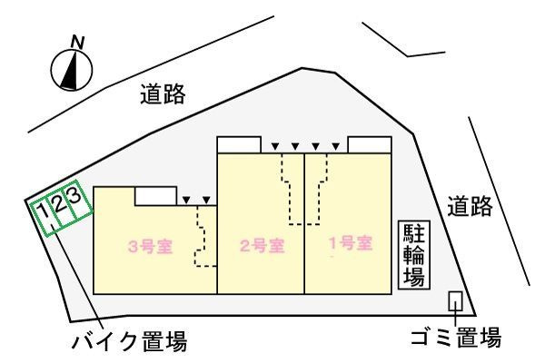 リアトリス曳舟の区画図