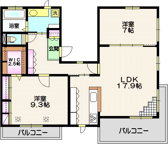 ＹＳプラネットの間取り