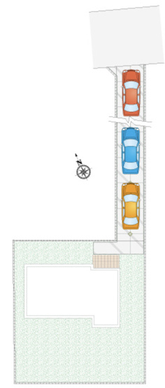 【区画図】 | 加須市三俣１丁目　新築戸建　全8棟　8号棟