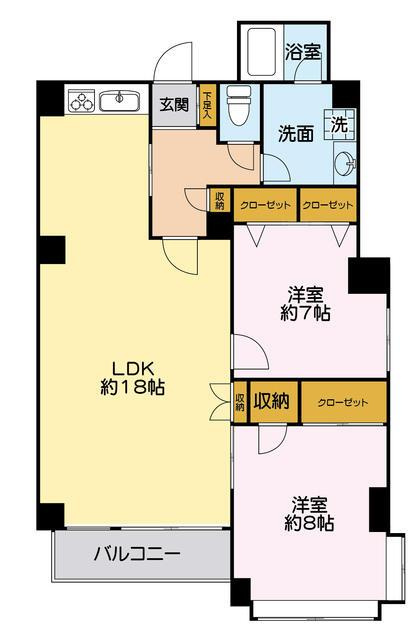 麗元江古田の間取り|外観です