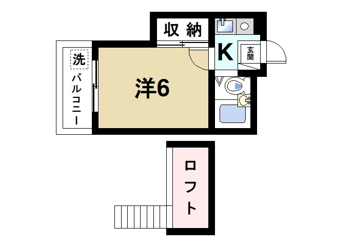 グランパレス西大寺の間取り