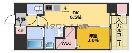 【間取り】 | エステムコート名古屋鶴舞Ⅱレアーヴ | 間取りです。