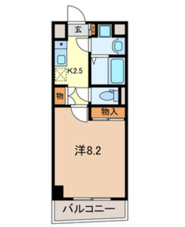 オロール南浦和の間取り