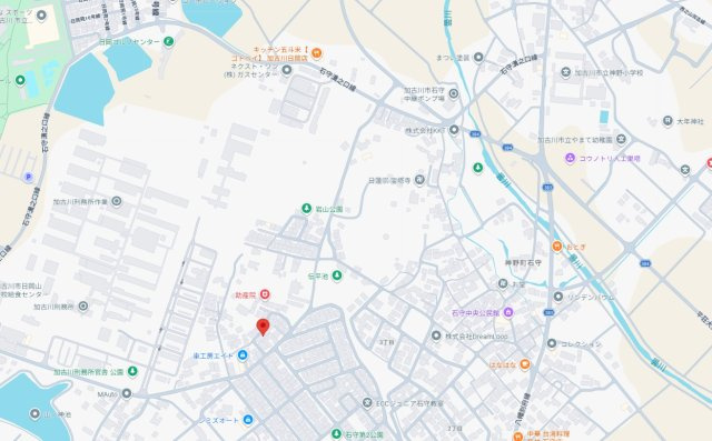 加古川市神野町石守　中古戸建の地図