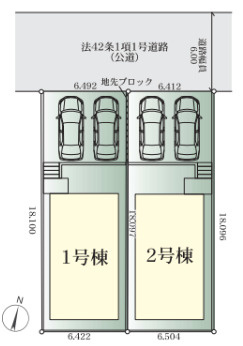 【区画図】 | ご家族様のプライベート空間が確保できる素敵な間取りです。また敷地ゆったりですので、おうち時間を楽しむのにもぴったりですね♪