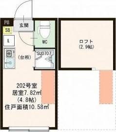 【間取り】 | ハーモニーテラス久我山Ⅱ