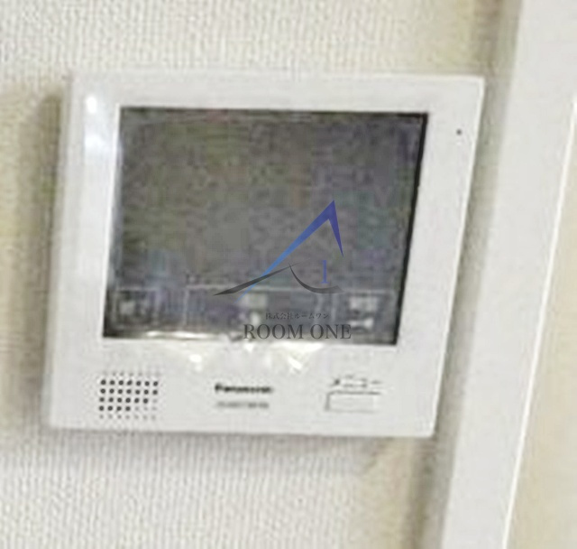 エスペランサのセキュリティ|モニター付きインターホンです。