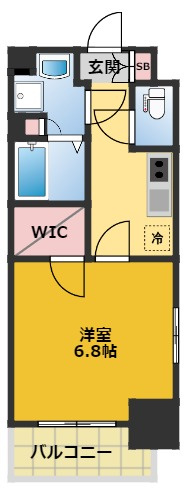 【間取り】 | エステムプラザ名古屋丸の内 | 間取りです。