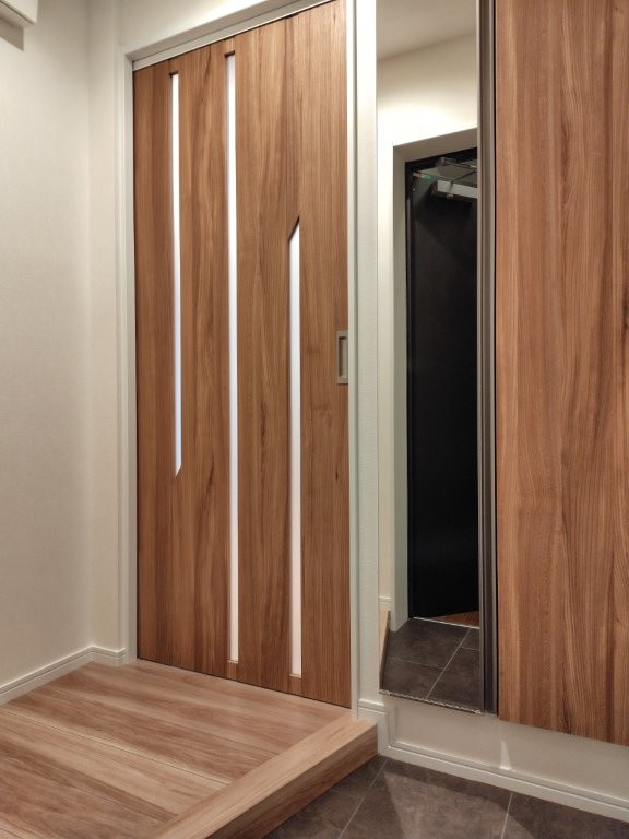 グリーンパーク東日本橋レジデンス2　角　部屋　リ　フォーム済の玄関