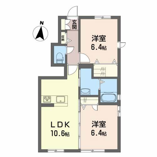 シャーメゾン アルファの間取り
