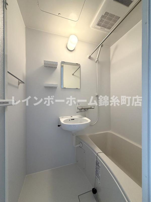 サザンロード新小岩Ⅱの浴室|※建築中のため同施工参考写真となります