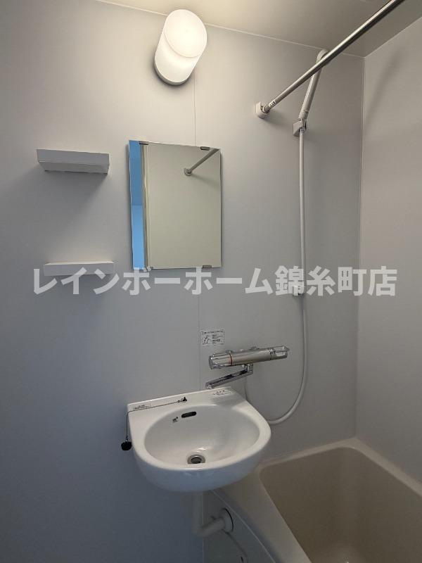サザンロード新小岩Ⅱの洗面所|※建築中のため同施工参考写真となります