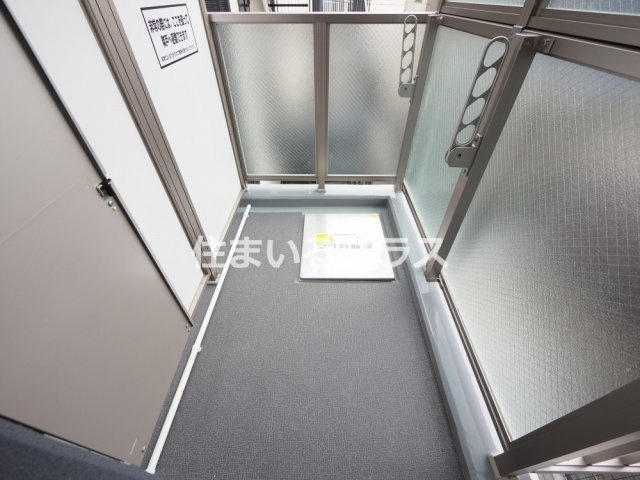 大阪市旭区森小路１丁目の賃貸マンションのバルコニー