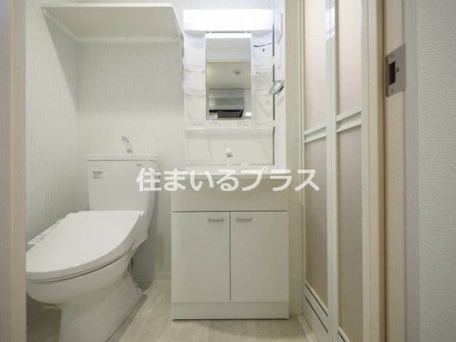 大阪市旭区森小路１丁目の賃貸マンションの洗面所