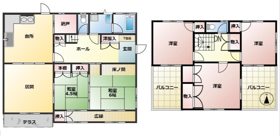 【間取り】の画像