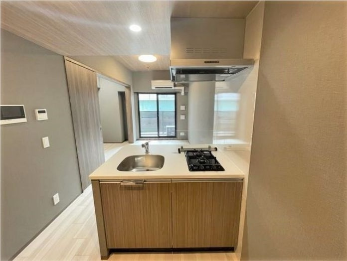 名古屋市中川区八熊１丁目の賃貸マンションのキッチン