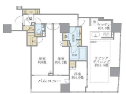 【間取り】 | Ｂｒｉｌｌｉａ二番町 | 間取り