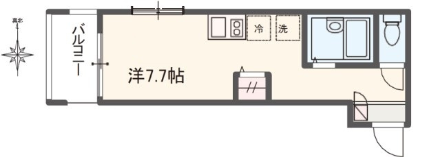 MELDIA西新井大師西の間取り