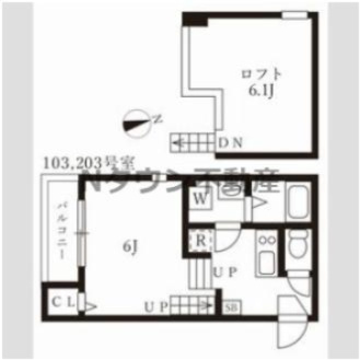 【間取り】 | ハーモニーテラス下方町 | 間取りです。