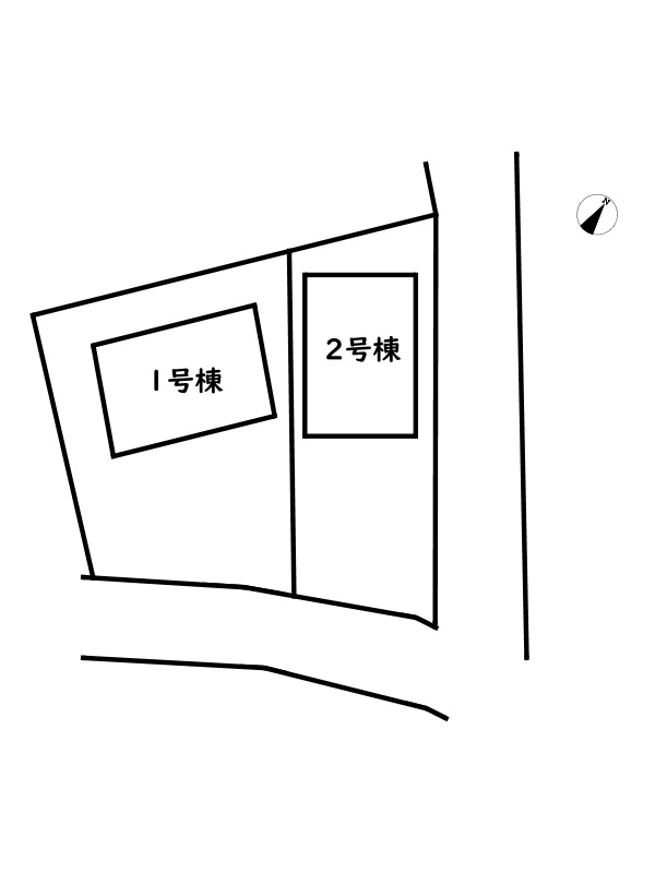 姫路市野里第４/新築戸建の区画図