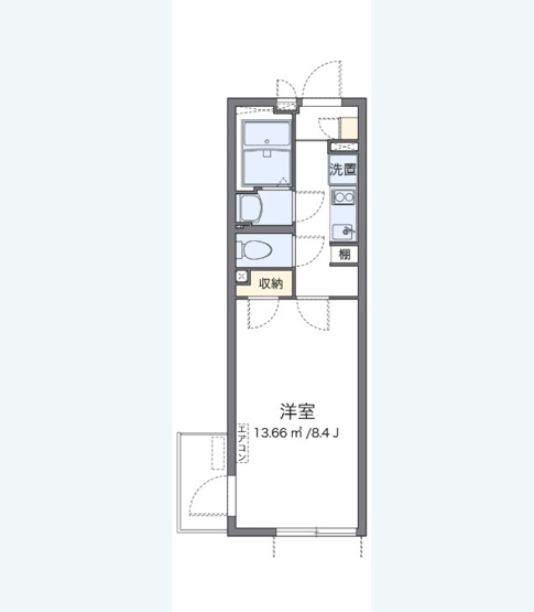 【間取り】 | クレイノ葵芳　１号館