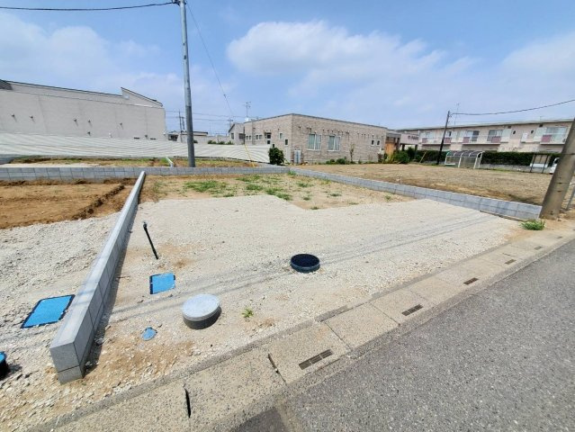北葛飾郡松伏町　松伏　新築戸建　全6棟の前面道路含む現地写真|前面道路含む現地写真です