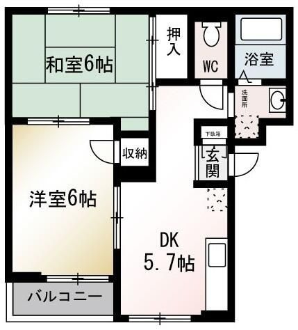 【間取り】 | アネックス田中