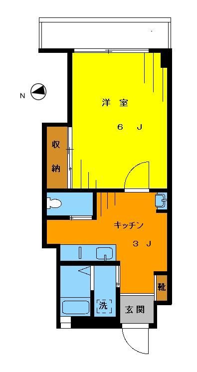 シャンボール新高円寺の間取り