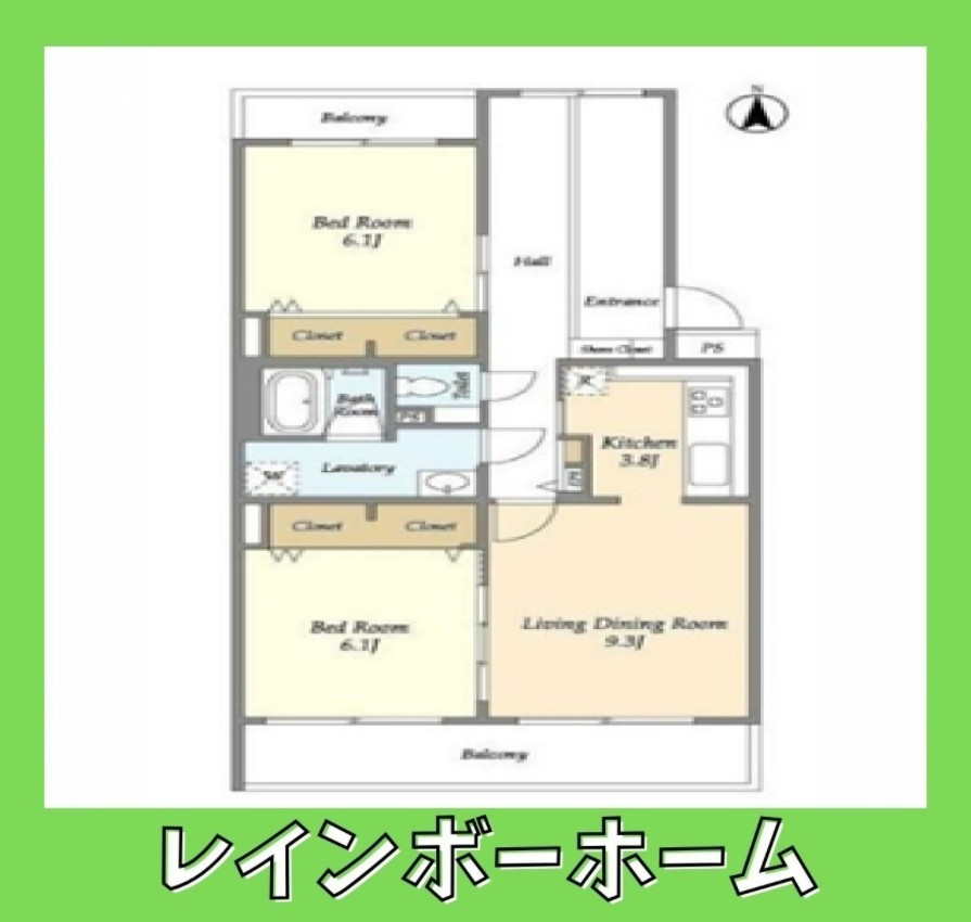 【仲介手数料：50％OFF】対象物件！の間取り