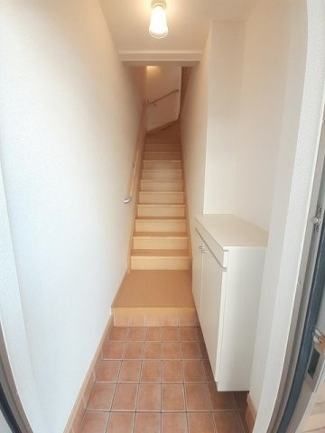 リバティハウスＡの玄関|シンプルで使いやすい玄関です