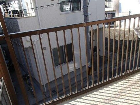 鈴木貸家Aのバルコニー
