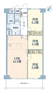 【間取り】 | 藤和吹田コープ