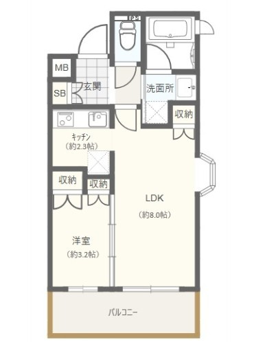 【間取り】 | ダイナシティ新中野