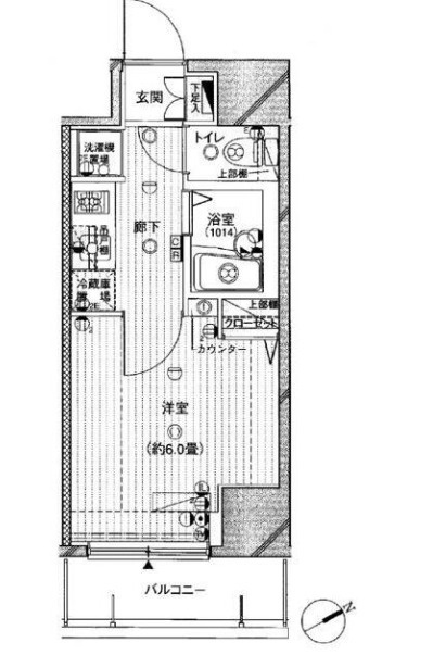 プレール・ドゥーク上北沢の間取り