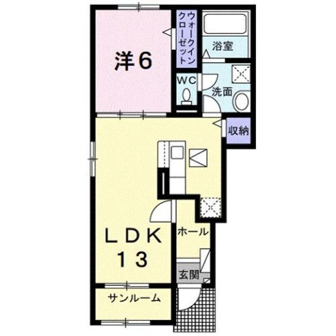 ラヴィベール田原台の間取り