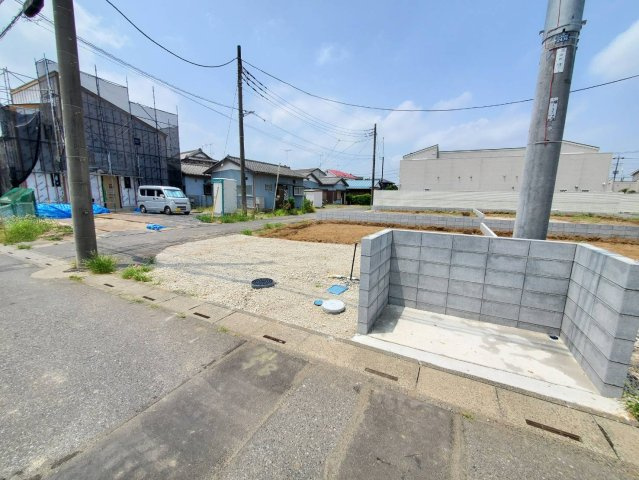 北葛飾郡松伏町　松伏　新築戸建　全6棟の前面道路含む現地写真|前面道路含む現地写真です