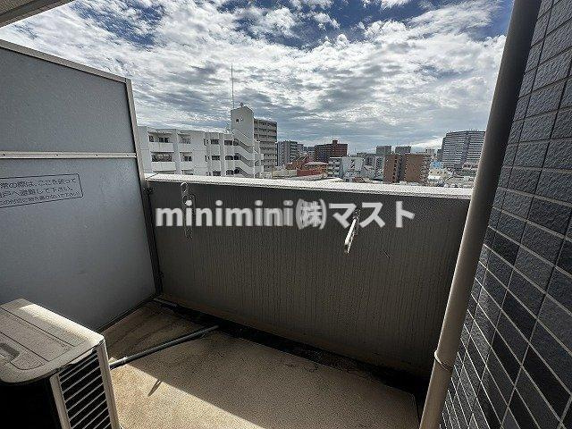 アスリート本町リバーウエストのバルコニー