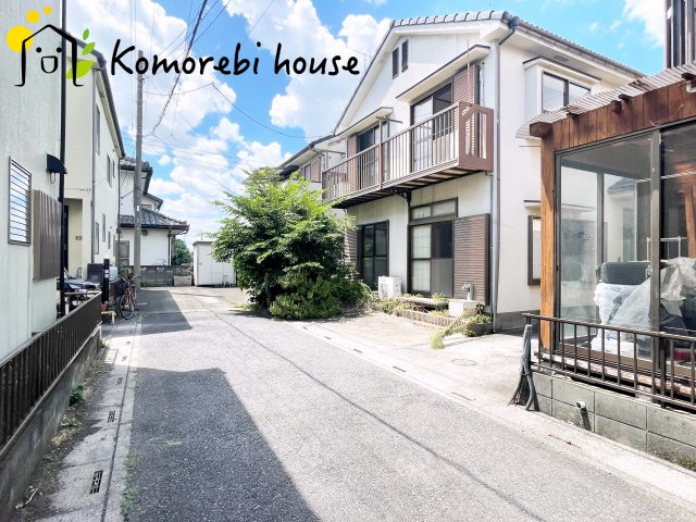 KEM上尾市上野　1期　中古戸建　の前面道路含む現地写真|前面道路含む現地写真です