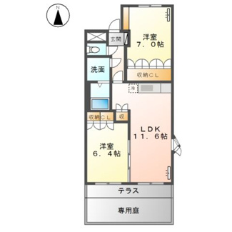 【間取り】 | プランドール安樹