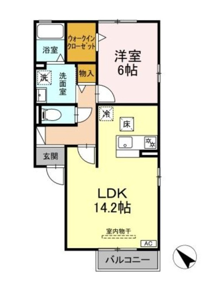 【間取り】 | フィールド砂口【名古屋市賃貸・全戸角部屋】