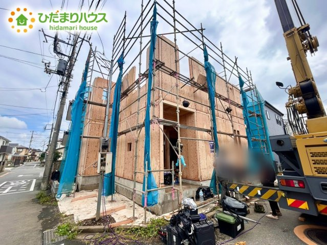 上尾市上33期　新築戸建　グラファーレ01の外観|9/17撮影