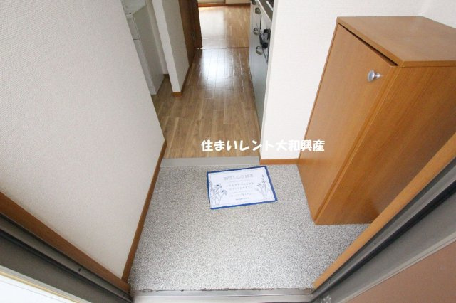 パナハイツ東林間の玄関