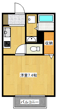 パナハイツ東林間の間取り
