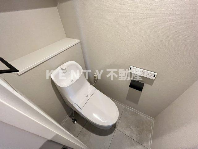 【トイレ】 | ミリアレジデンス西蒲田 | 落ち着いた色調のトイレです